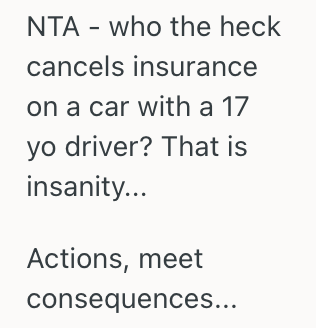 Screenshot 2025 07 15 at 1.32.00 PM His Ex Wife Canceled Their Sons Car Insurance Without Telling Him, And Then Their Son Got In An Accident